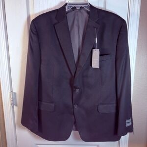 Michael Kors Men's Black Performance Blazer 46R NWT $295‎ Stretch Wool
